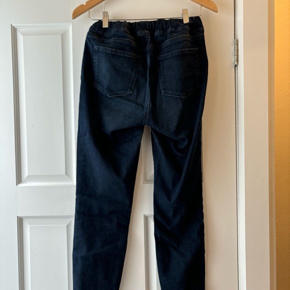 Eileen Fisher Blue Denim Jeans Jeggings S Pull on - Picture 5 of 7
